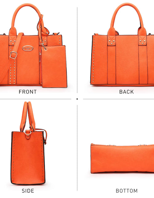 Load image into Gallery viewer, Women'S 3Pcs Purse Handbag Shoulder Bag Tote Satchel Hobo Bag Briefcase Work Bag for Ladies
