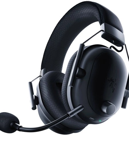 Blackshark V2 Pro Wireless PC Gaming Headset, 2.4Ghz, BT, Hyperspeed Wireless, 70Hr Battery, 320G, Black