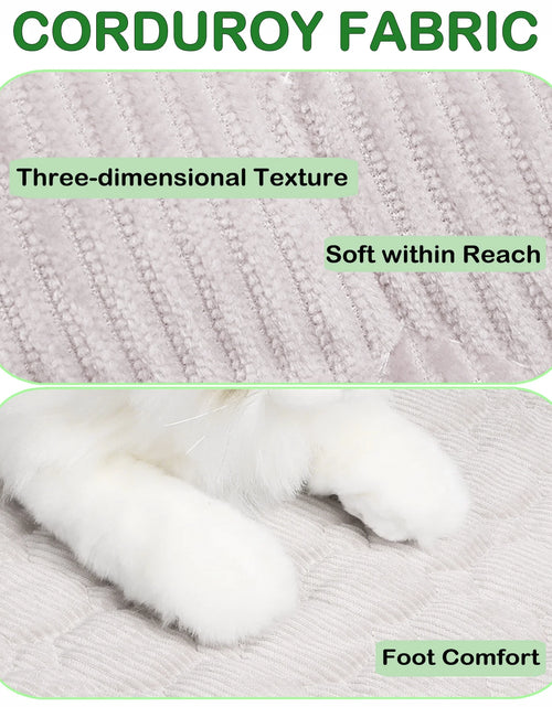 Load image into Gallery viewer, Large Dog Crate Bed Dog Crate Pad Washable Dog Bed Mat for Crate Mats for Dog Cage Mat Dog Kennel Pad Dog Kennel Mat Dog Crate Liner Dog Beds for Large Dog,48" X 36"
