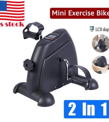 Desk Bike Pedal Exerciser, Mini Exercise Bike