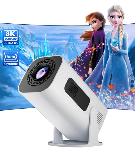P330 Mini Projetor Android 11 300 ANSI 4K 8K 1080P Wifi6 BT5.0 Home Cinema Portable Projector