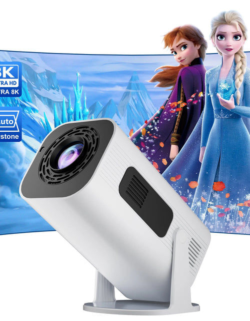 Load image into Gallery viewer, P330 Mini Projetor Android 11 300 ANSI 4K 8K 1080P Wifi6 BT5.0 Home Cinema Portable Projector
