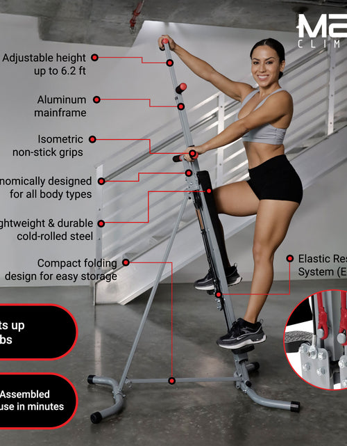 Load image into Gallery viewer, Classic Vertical Resistance Climber and Cardio Exercise System
