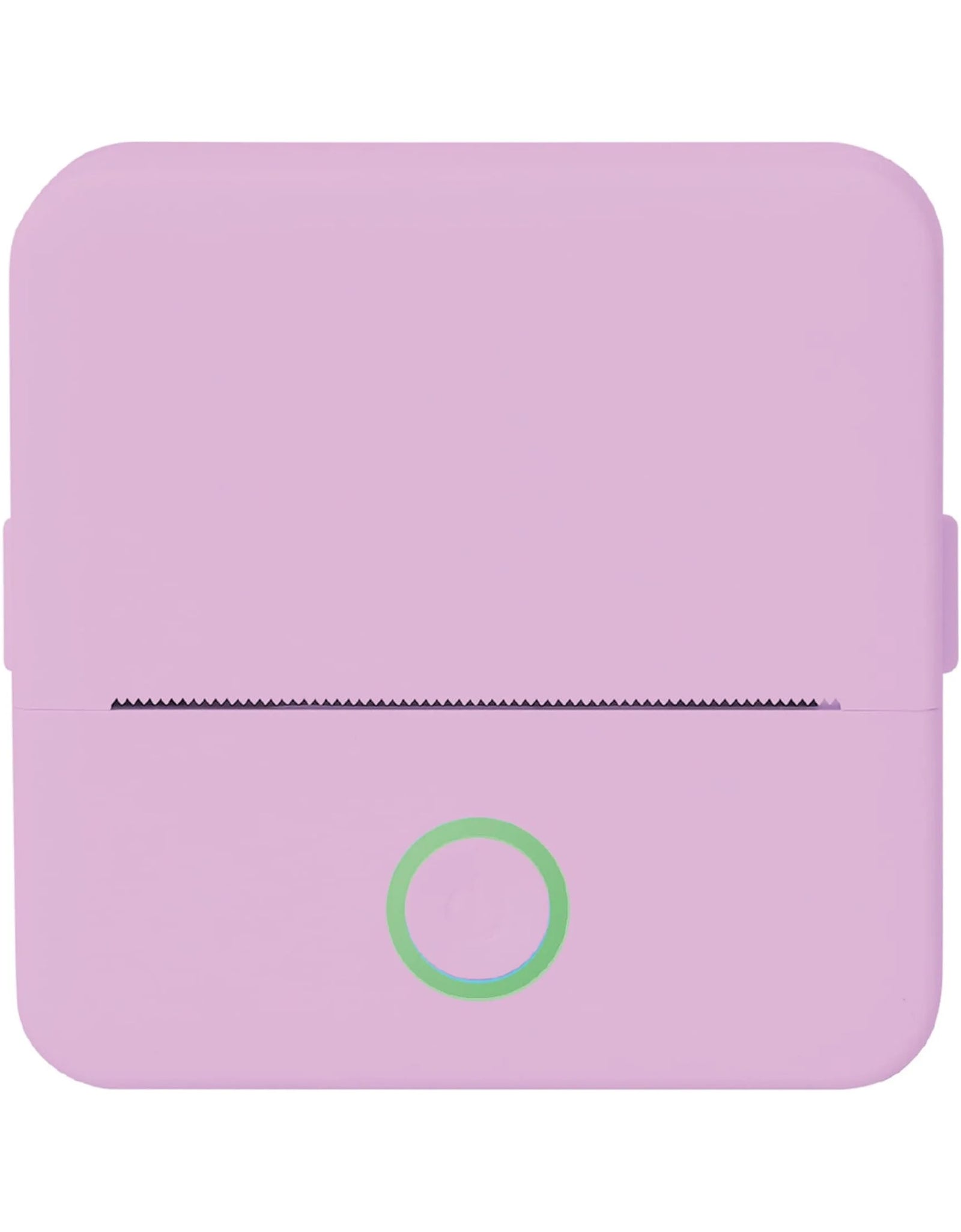 CTP500 Bluetooth Mini Portable Inkless Thermal Printer & Label Maker + Paper, Android & Ios (Purple)